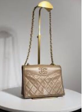 Chanel Vintage Beige Bag